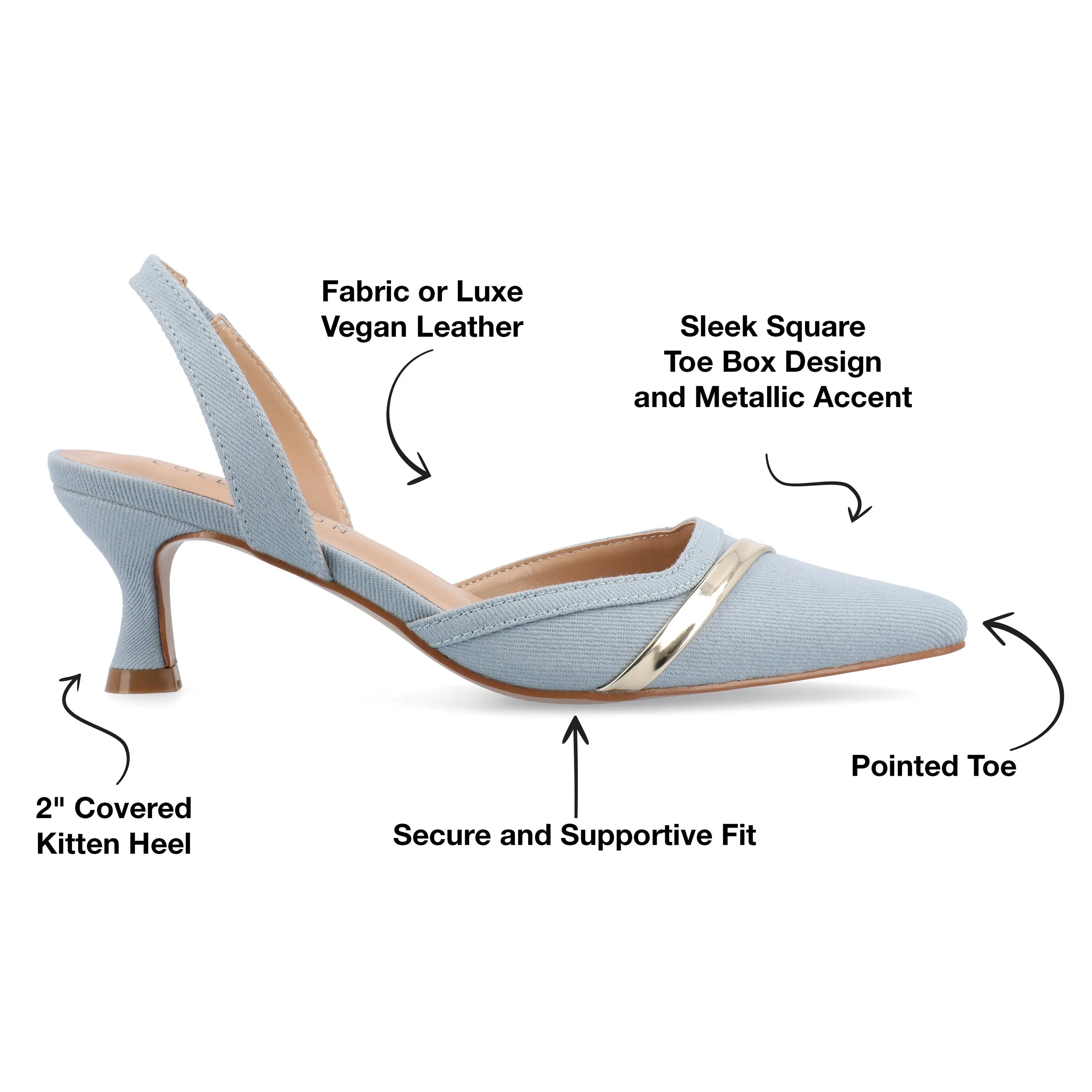 Reformation Journee Collection Women's Nellia Pump