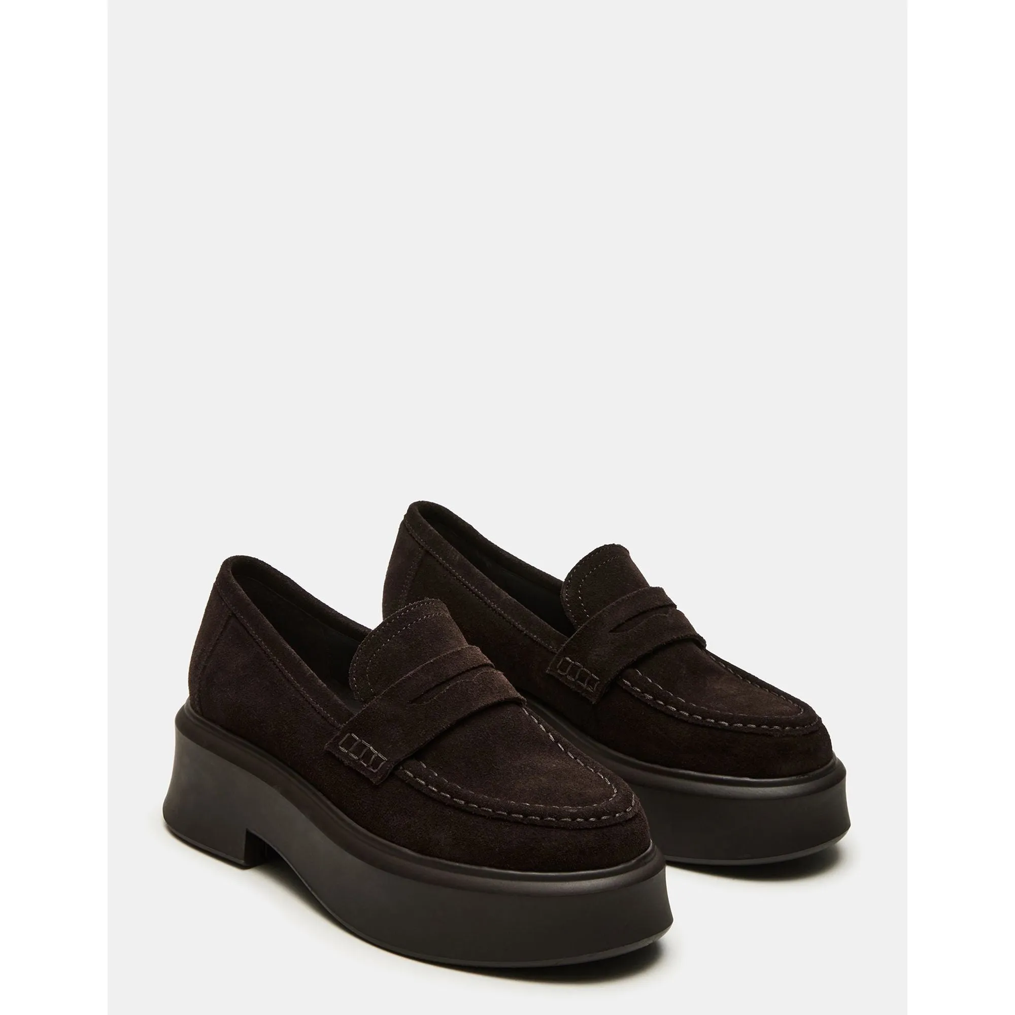 Reformation Jubal Chocolate Brown Suede