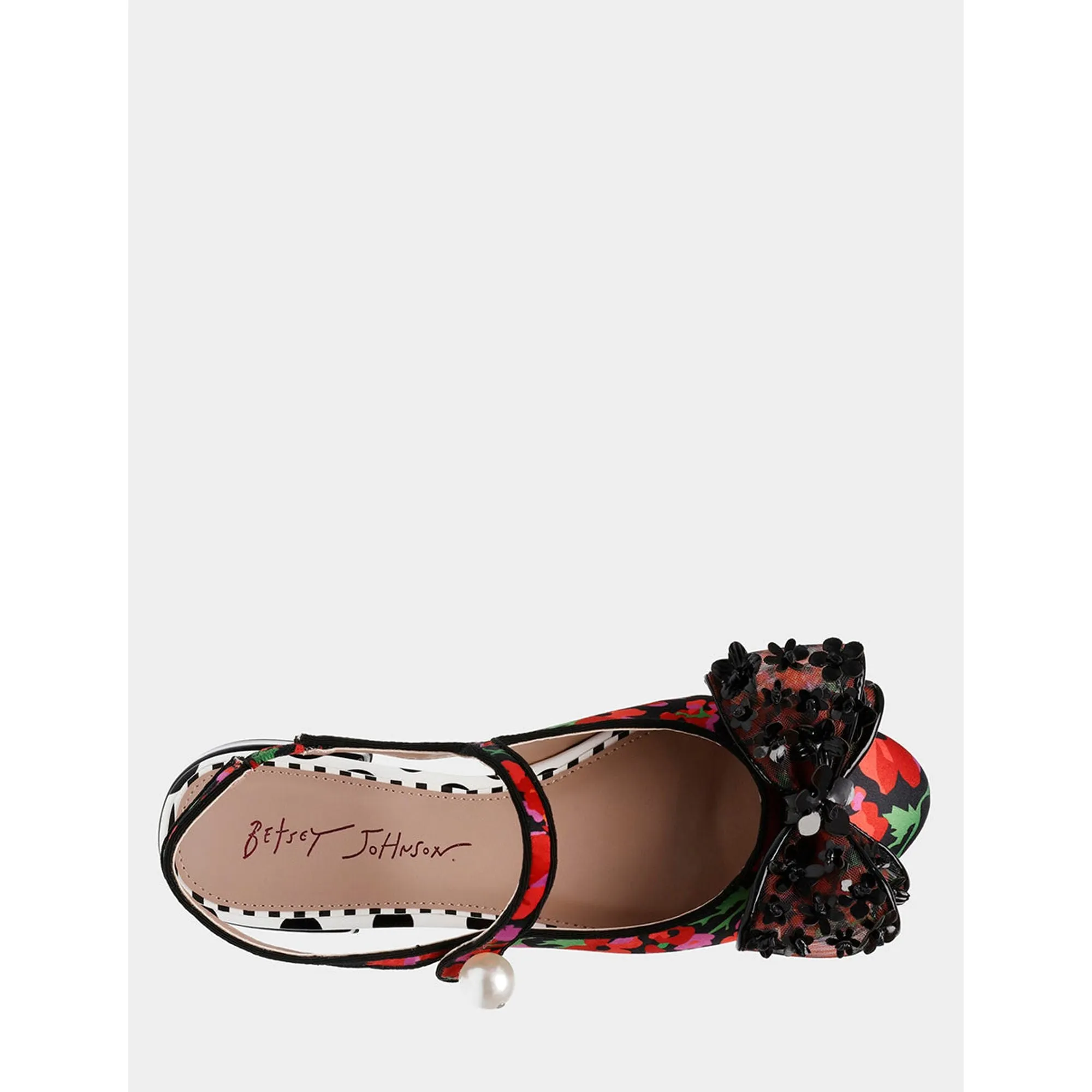 Reformation Livy Black Poppy