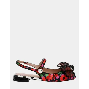 Reformation Livy Black Poppy