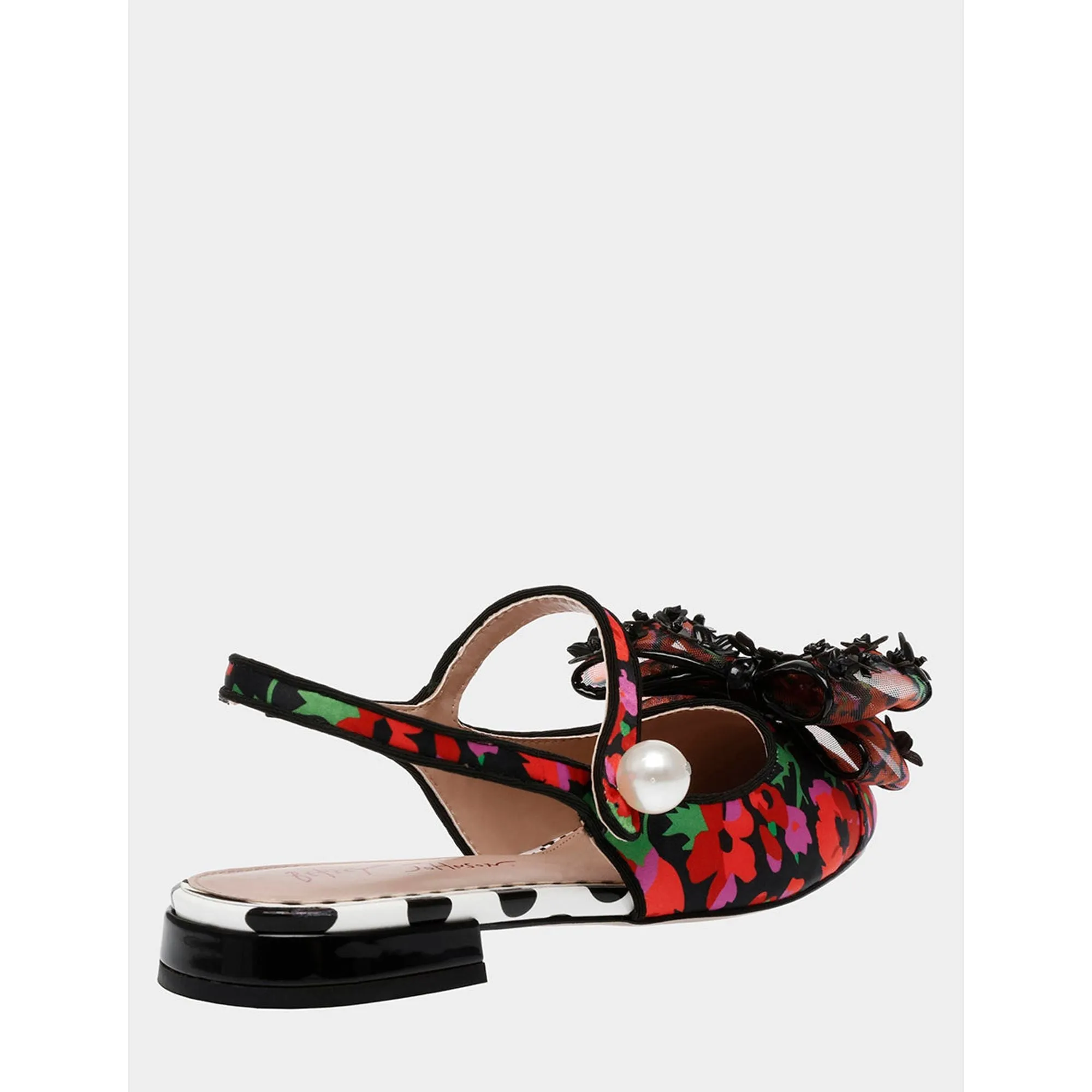 Reformation Livy Black Poppy