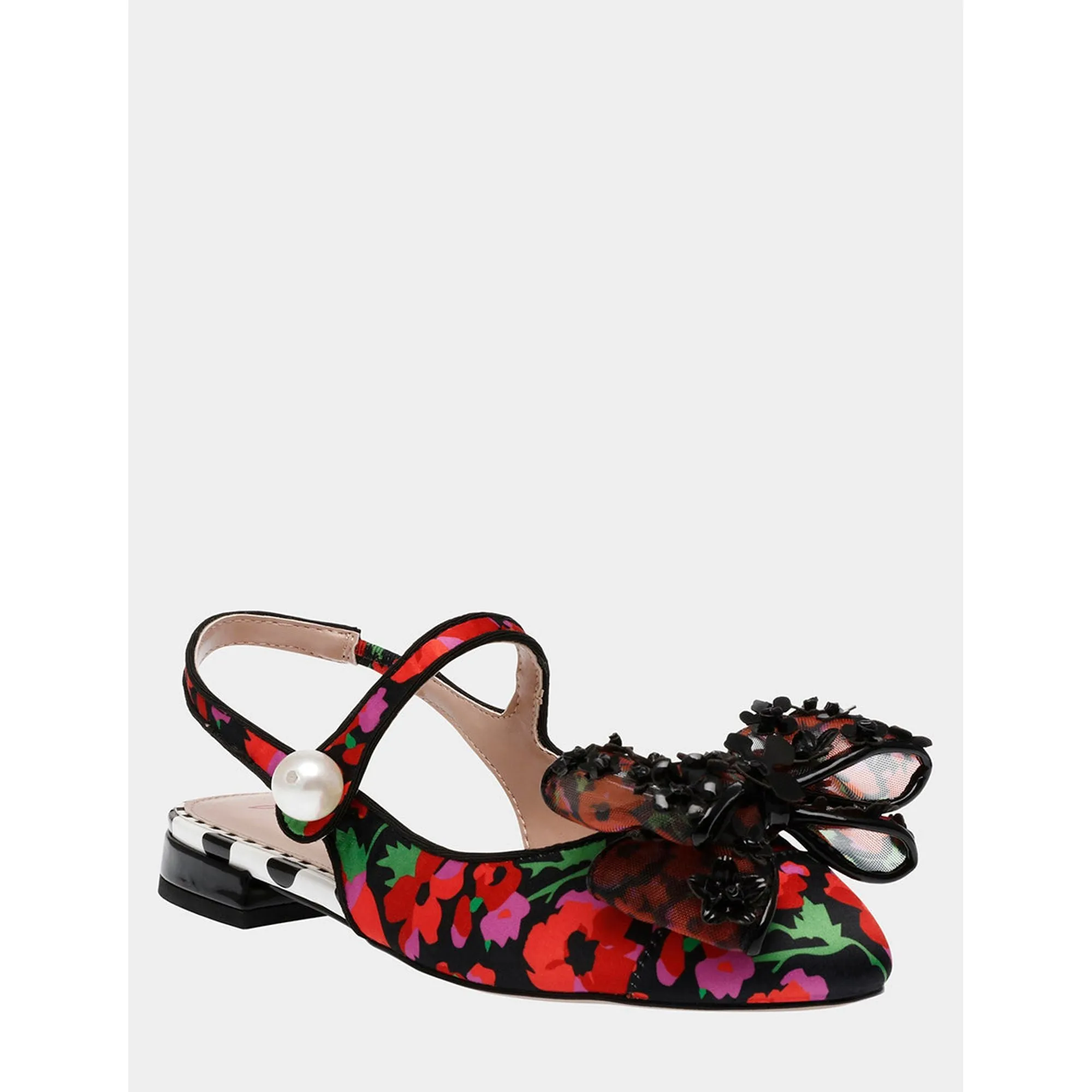 Reformation Livy Black Poppy