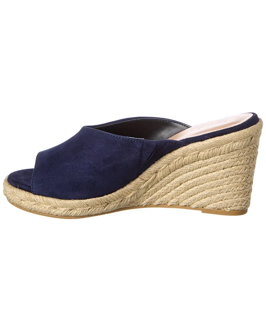 Reformation Stuart Weitzman Wonda Suede Wedge Sandal