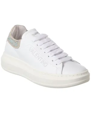 Reformation Valentino by Mario Valentino Fresia Sparkling Leather Sneaker