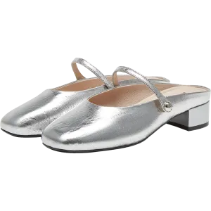 Sheepskin women's leather sandals