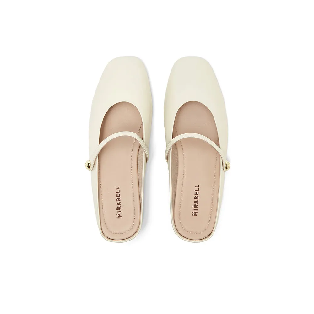 Sheepskin women's leather sandals