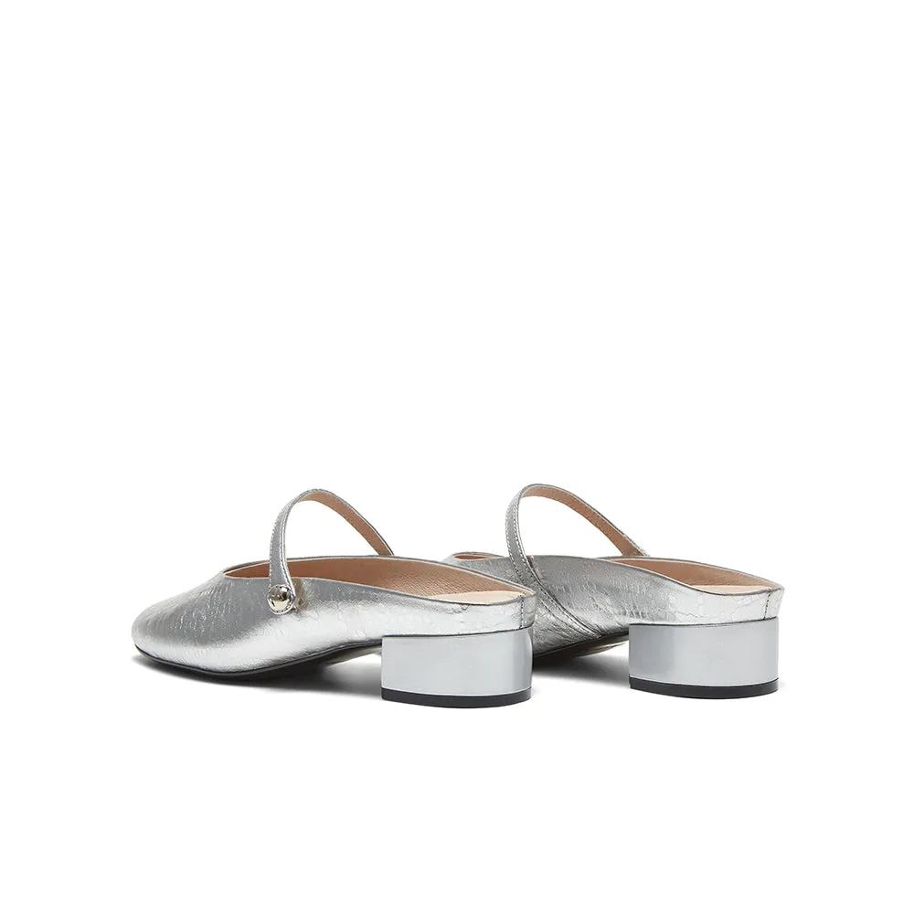 Sheepskin women's leather sandals