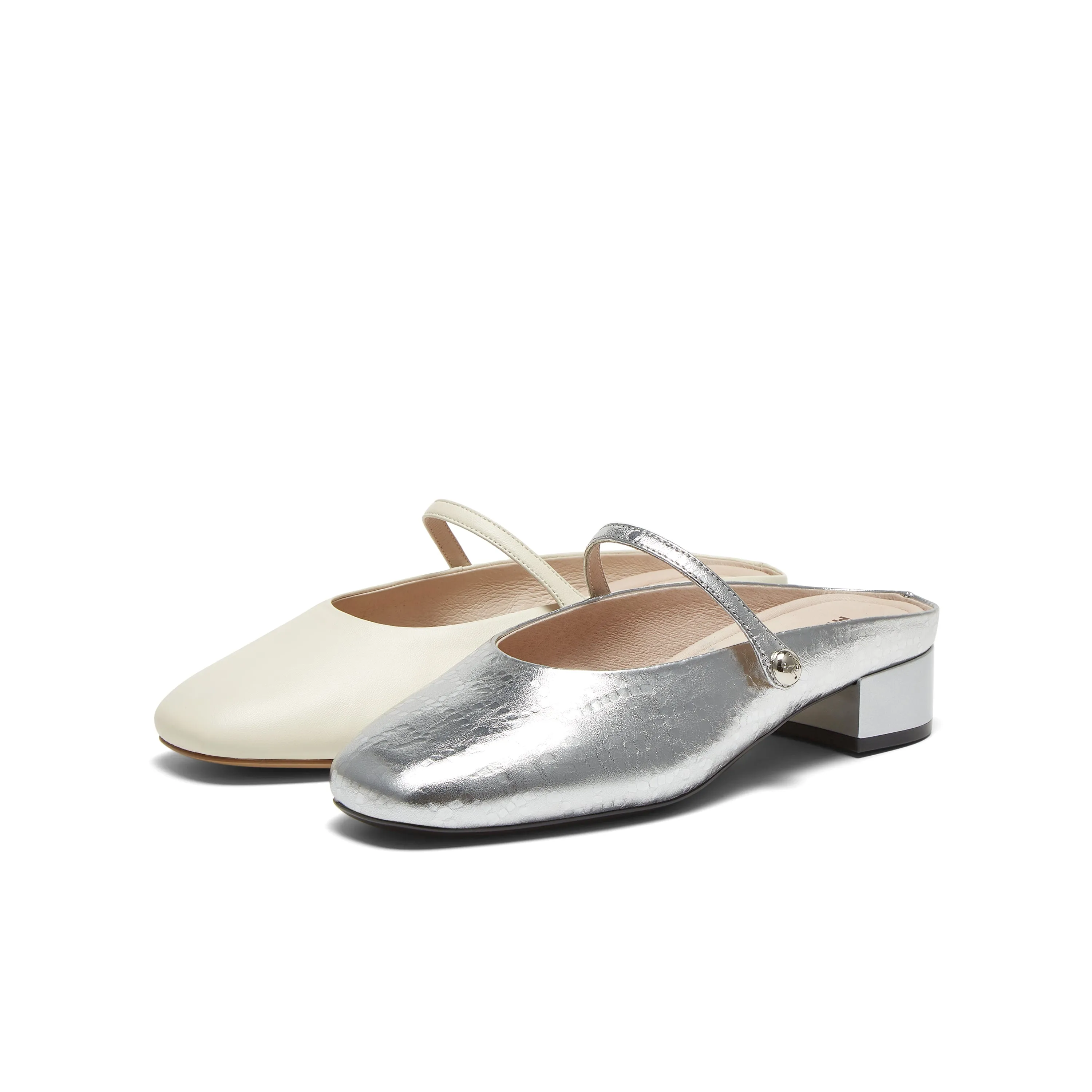 Sheepskin women's leather sandals