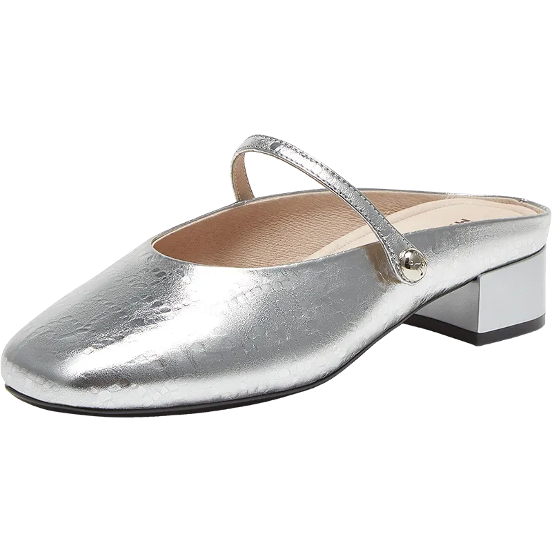 Sheepskin women's leather sandals