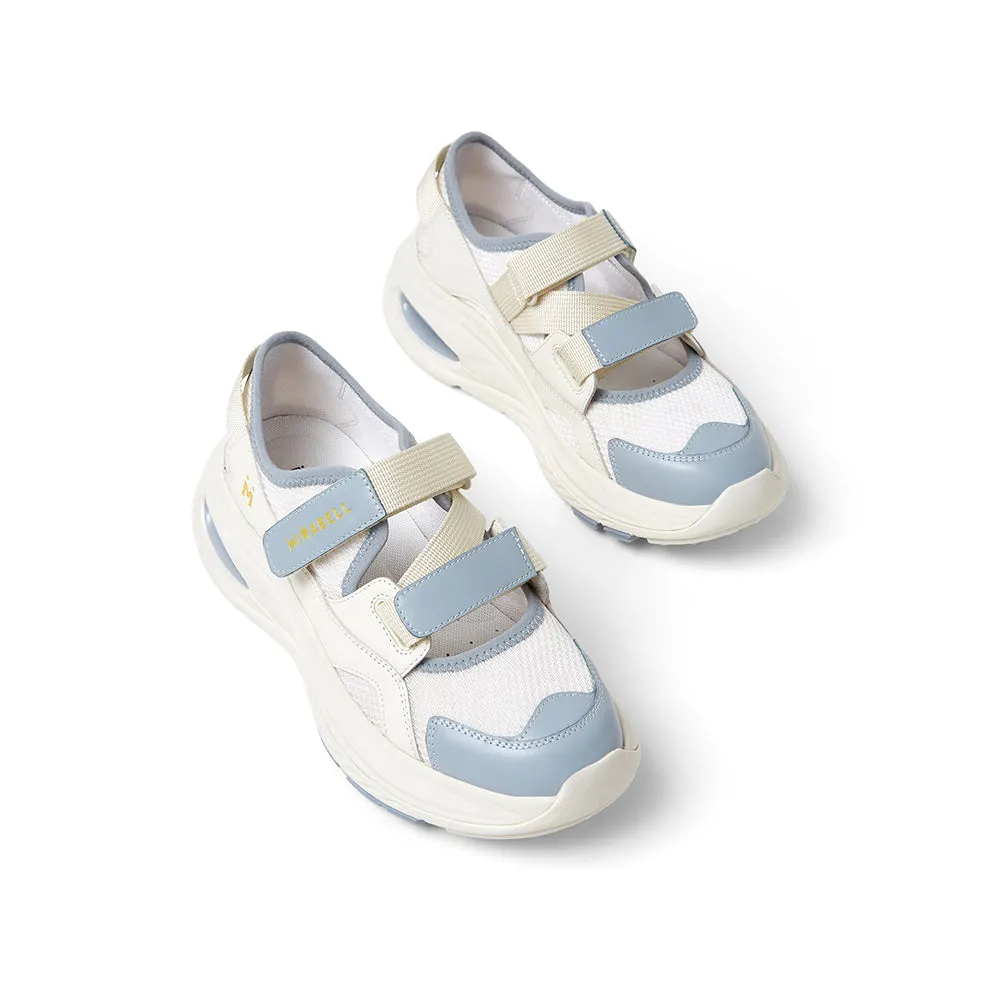 Textile/cowhide leather women's comfortable sports shoes (Women)