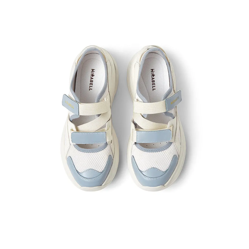 Textile/cowhide leather women's comfortable sports shoes (Women)