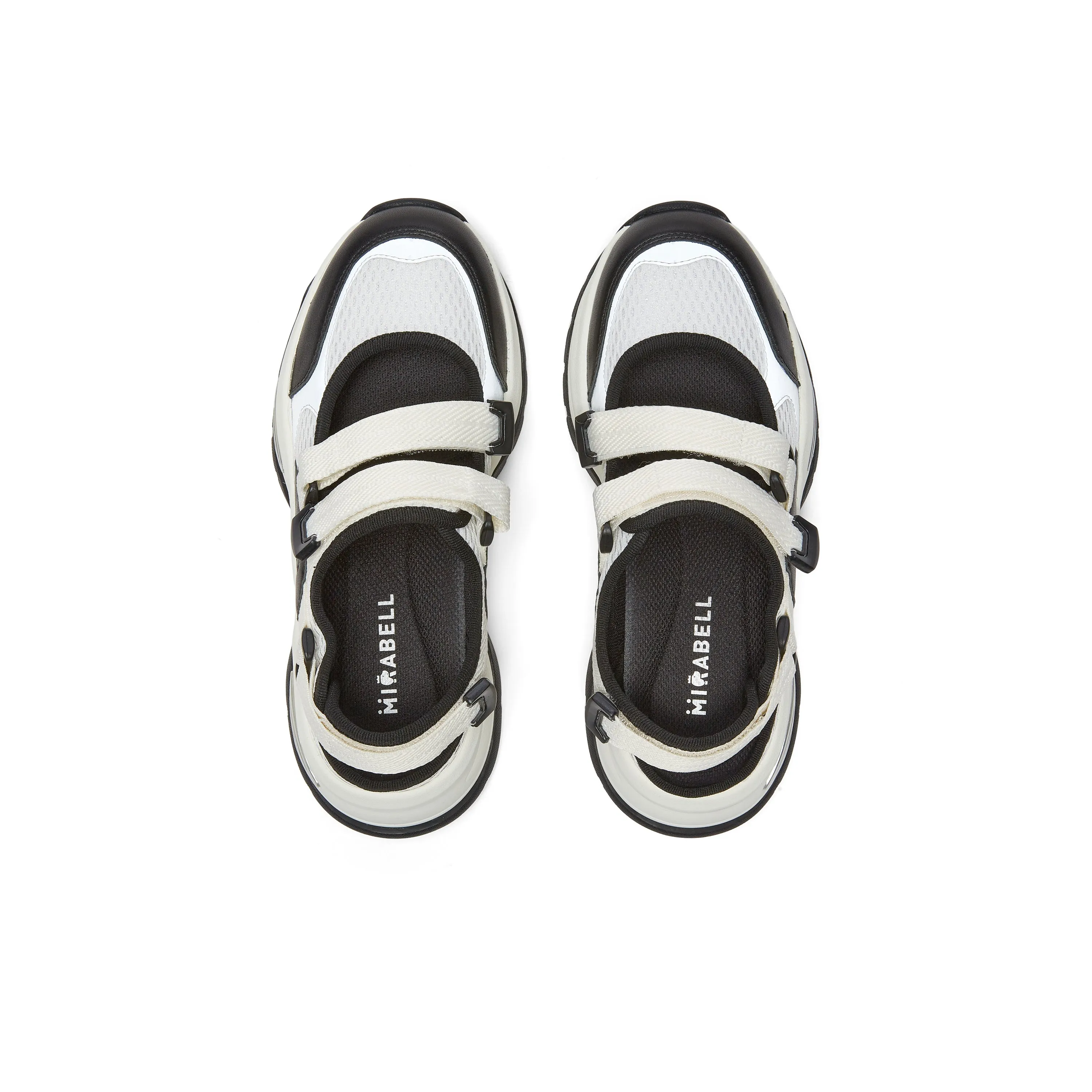 Textile/cowhide leather women's comfortable sports shoes