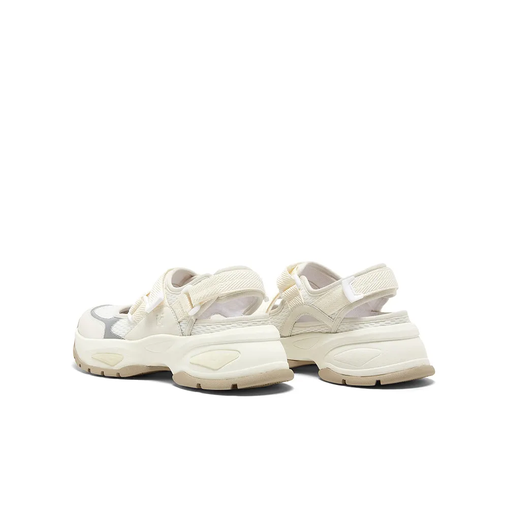 Textile/cowhide leather women's comfortable sports shoes