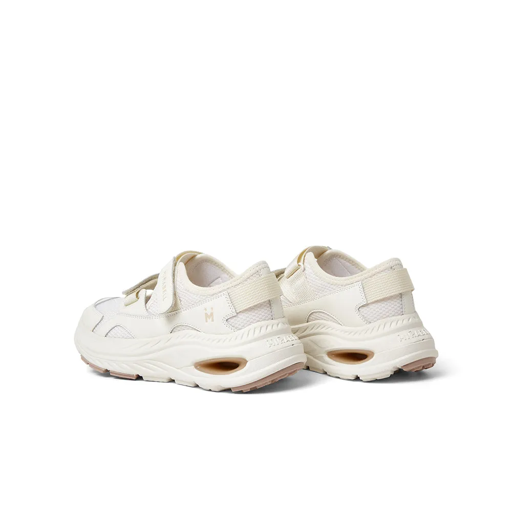 Textile/cowhide leather women's comfortable sports shoes