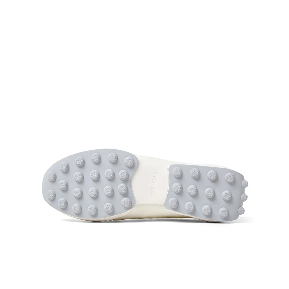 Textile/cowhide leather women's travel shoes