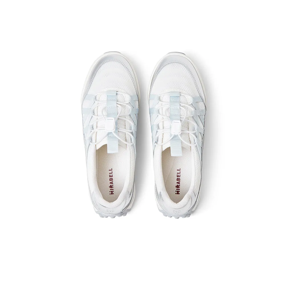 Textile/cowhide leather women's travel shoes