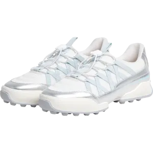 Textile/cowhide leather women's travel shoes
