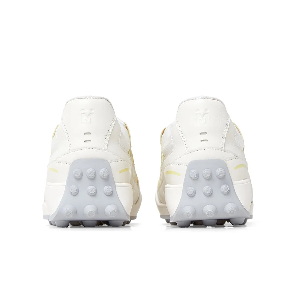 Textile/cowhide leather women's travel shoes