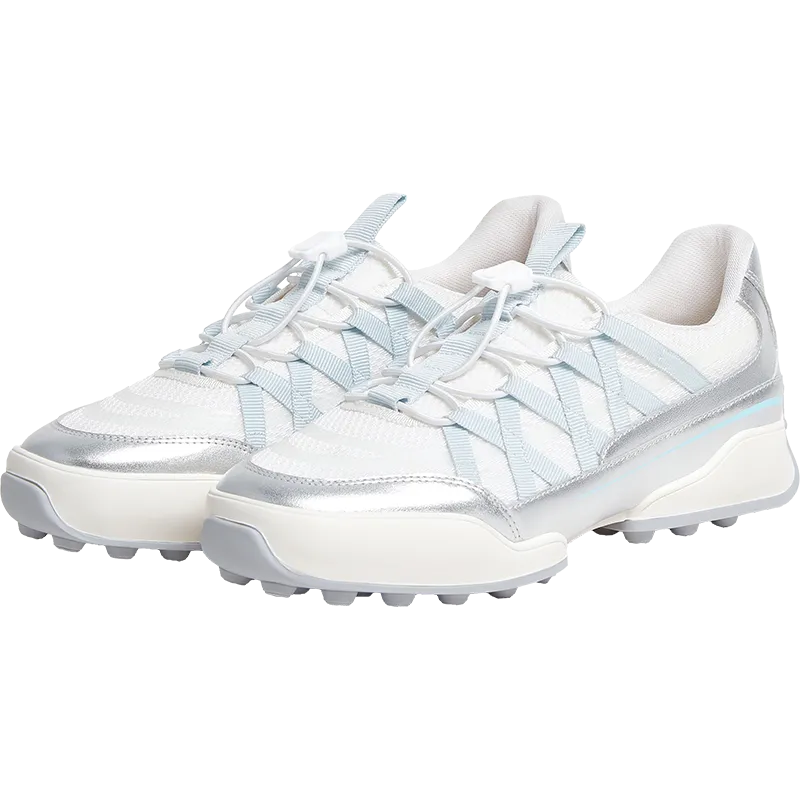 Textile/cowhide leather women's travel shoes