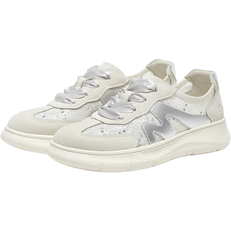 Textiles/cow split leather/sheep leather women's casual shoes