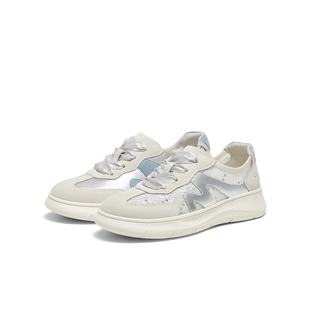 Textiles/cow split leather/sheep leather women's casual shoes