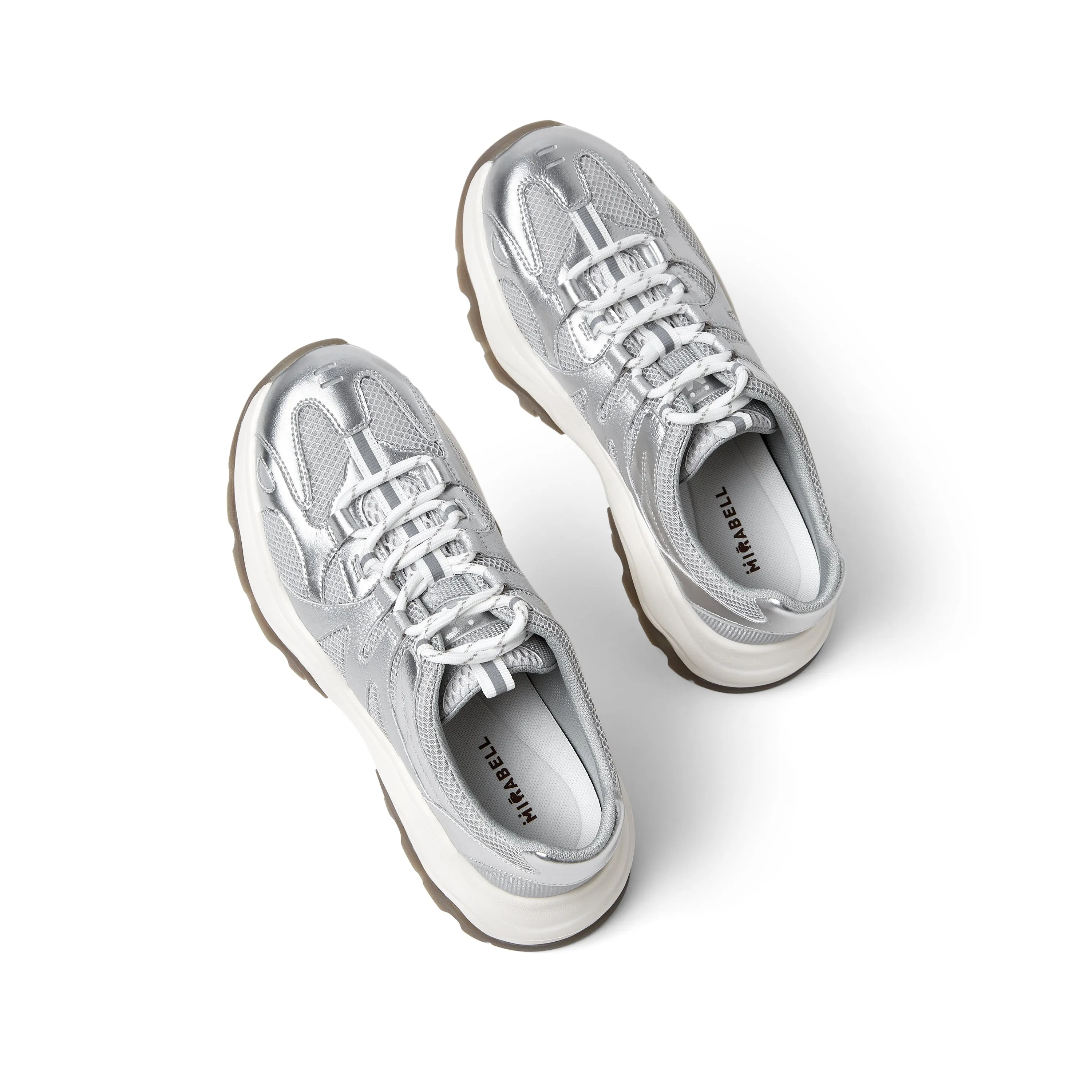 Textile/synthetic leather women's comfortable sports shoes