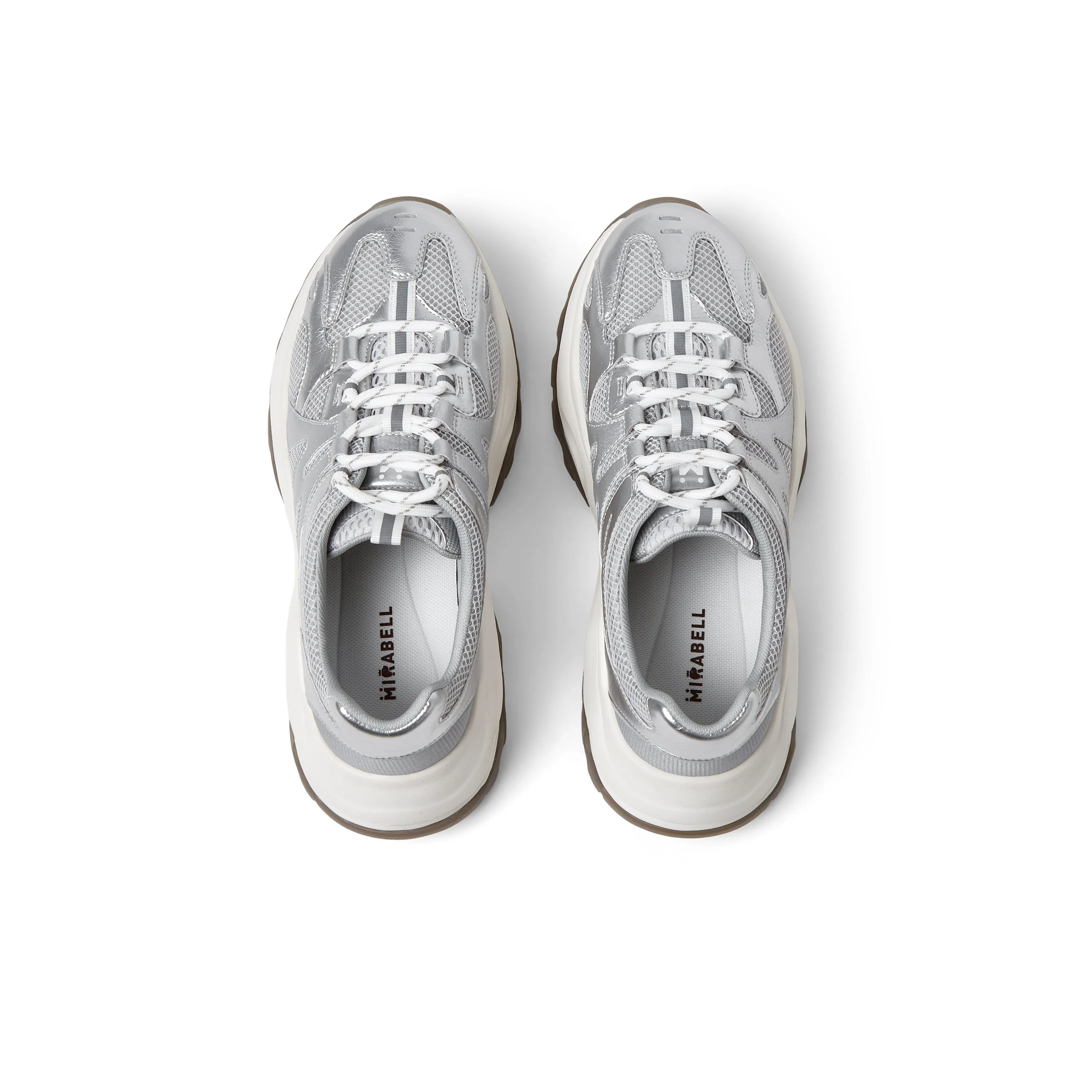 Textile/synthetic leather women's comfortable sports shoes