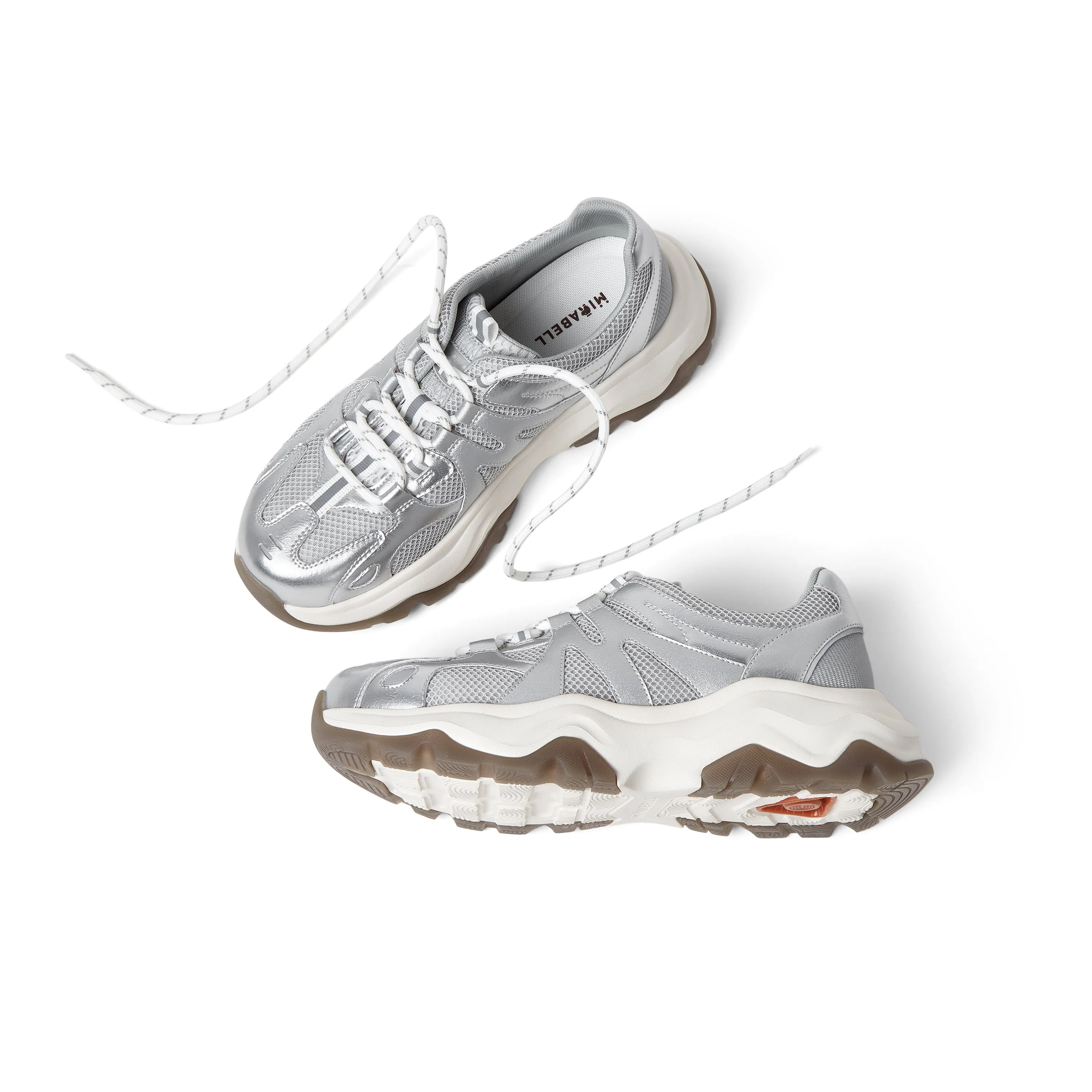 Textile/synthetic leather women's comfortable sports shoes