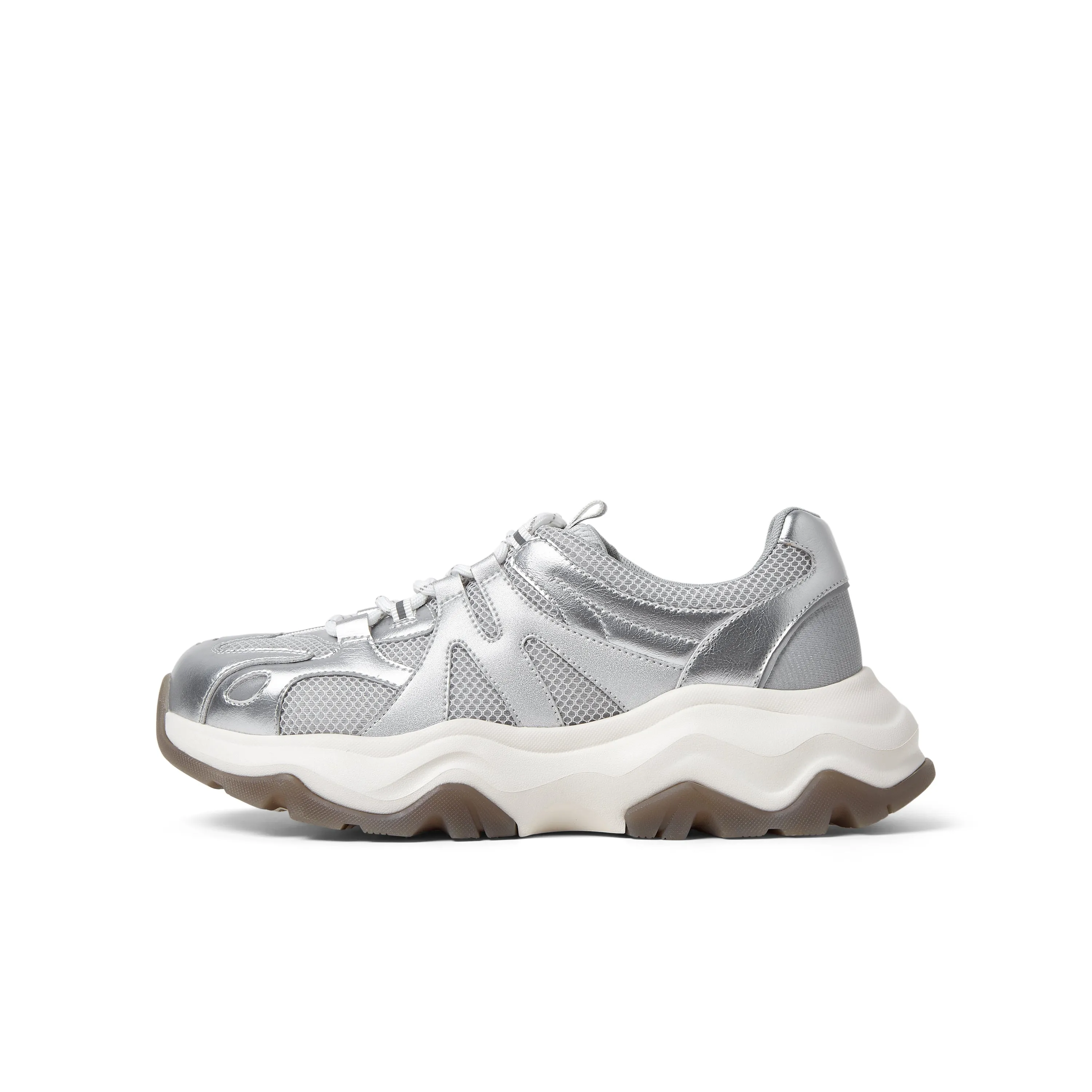 Textile/synthetic leather women's comfortable sports shoes