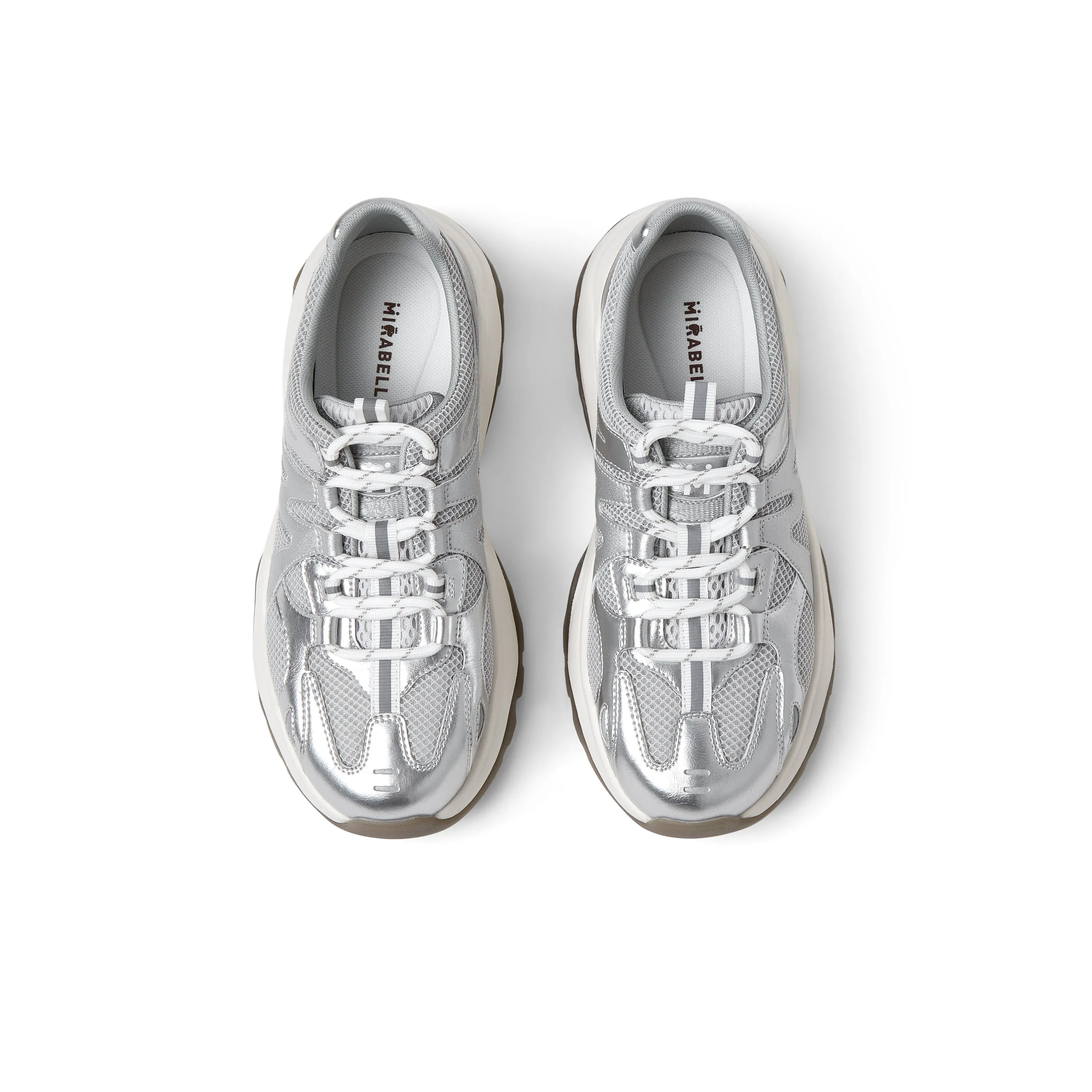 Textile/synthetic leather women's comfortable sports shoes
