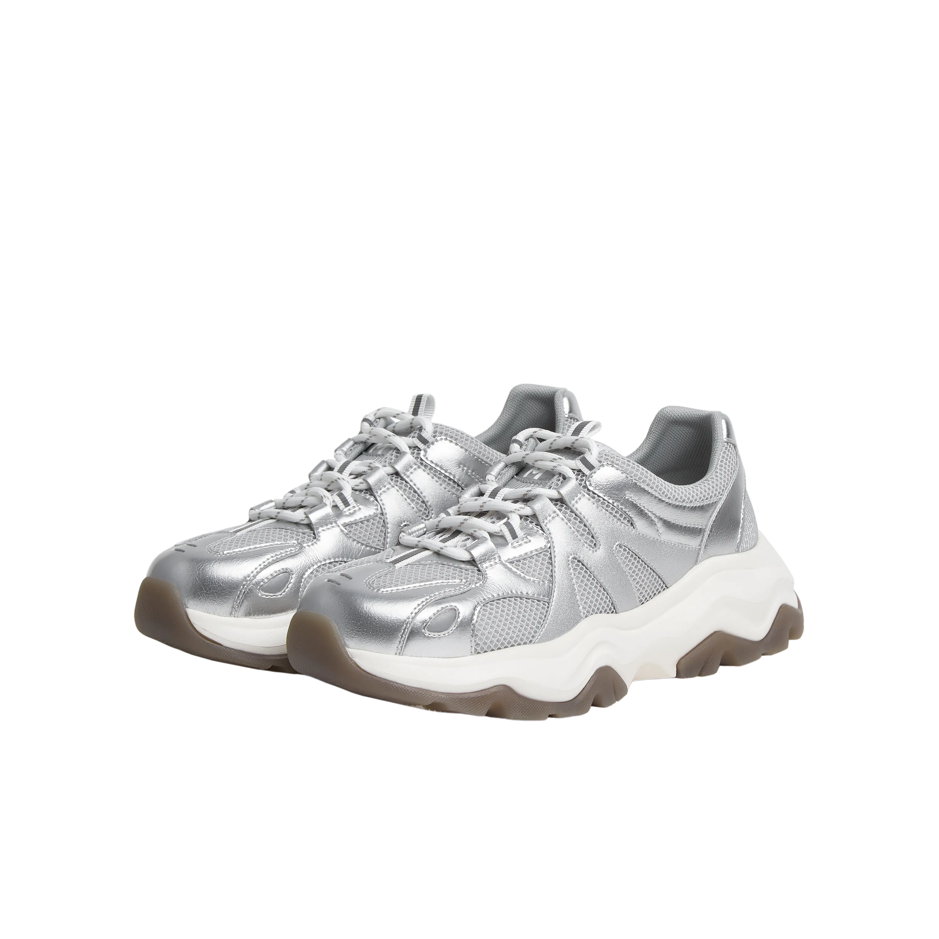 Textile/synthetic leather women's comfortable sports shoes