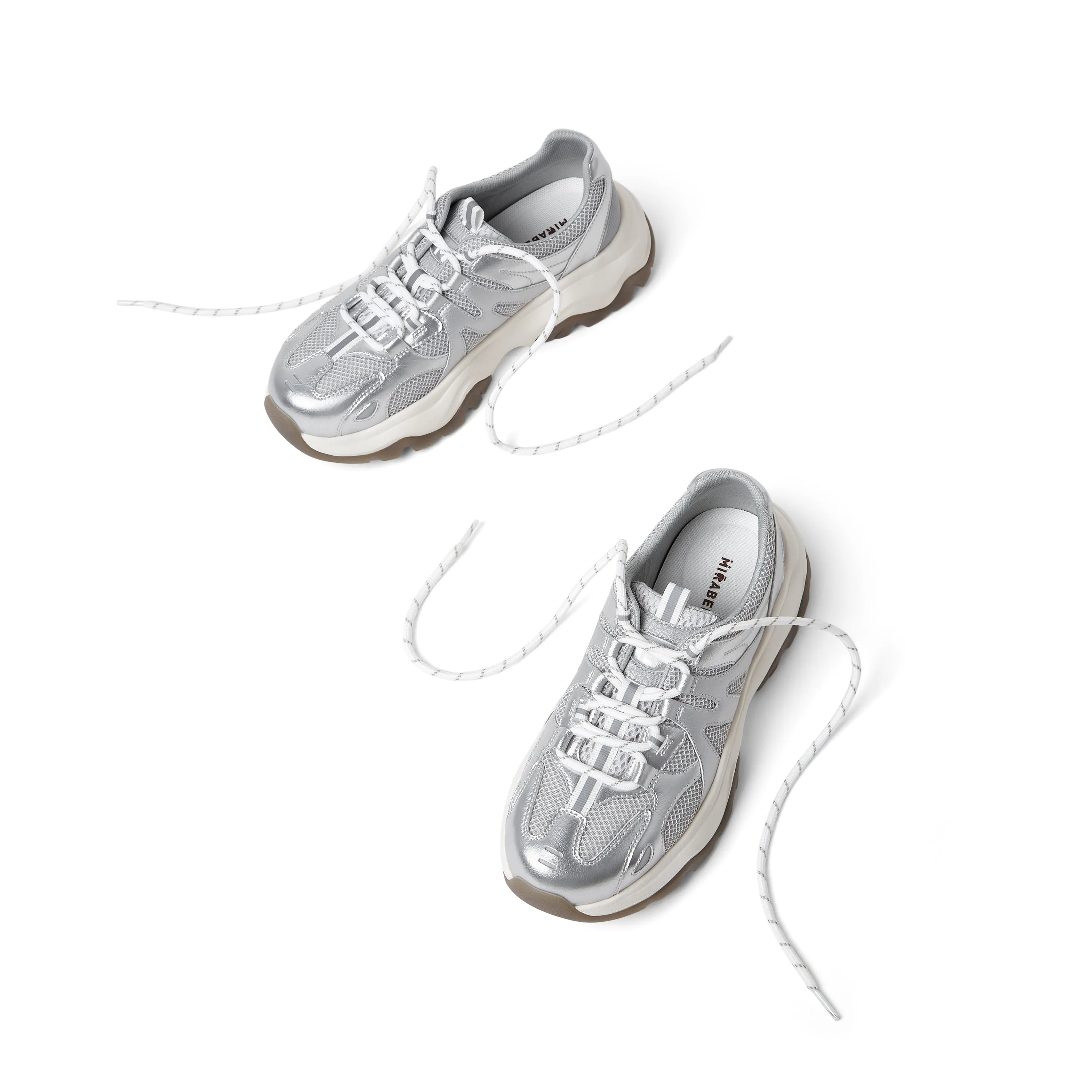 Textile/synthetic leather women's comfortable sports shoes