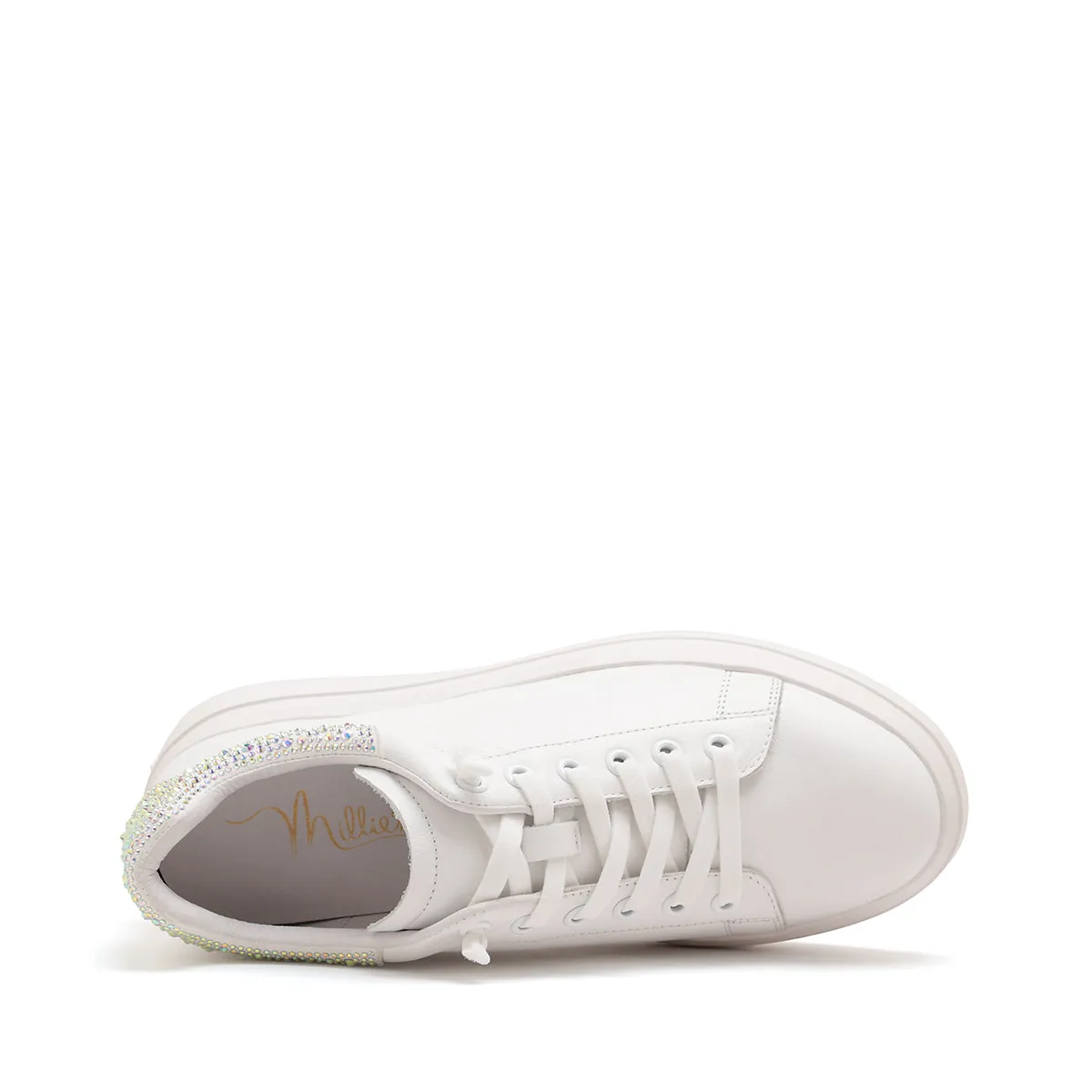 White Symphony Heel Women's Leather Casual Shoes (Women)