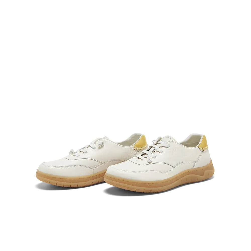Women's cowhide leather casual shoes