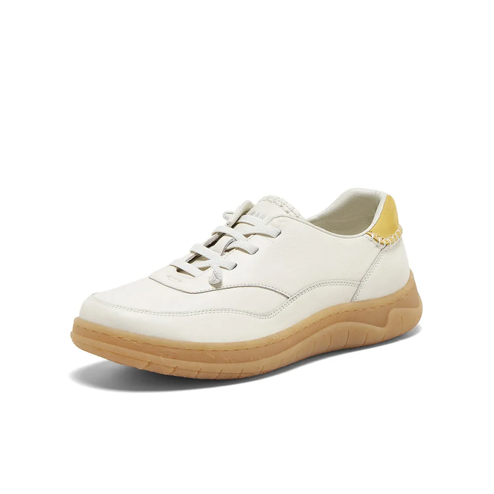 Women's cowhide leather casual shoes