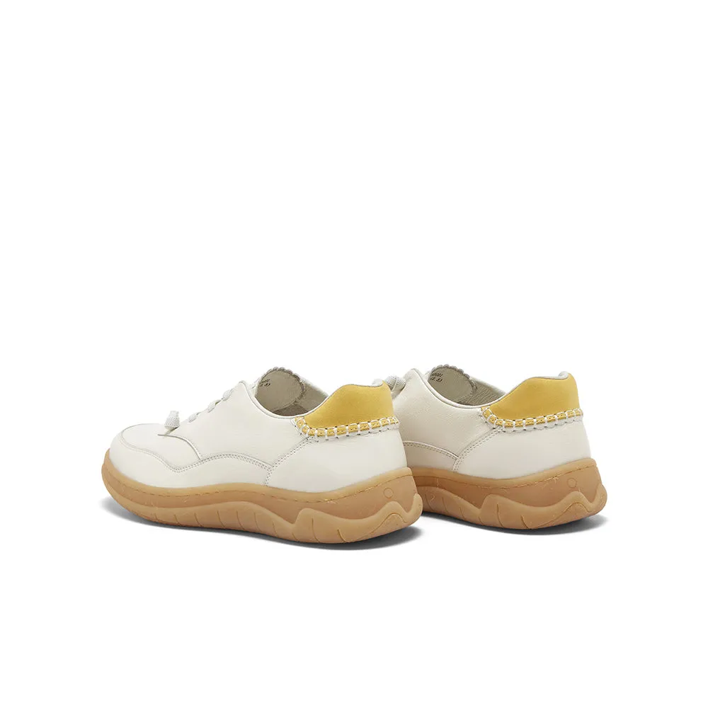 Women's cowhide leather casual shoes